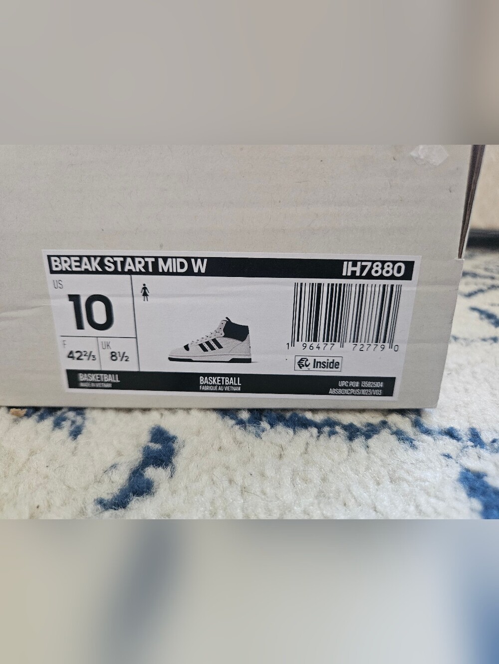 NIB Adidas Break Start Mid Womens 10 - Picture 2 of 10